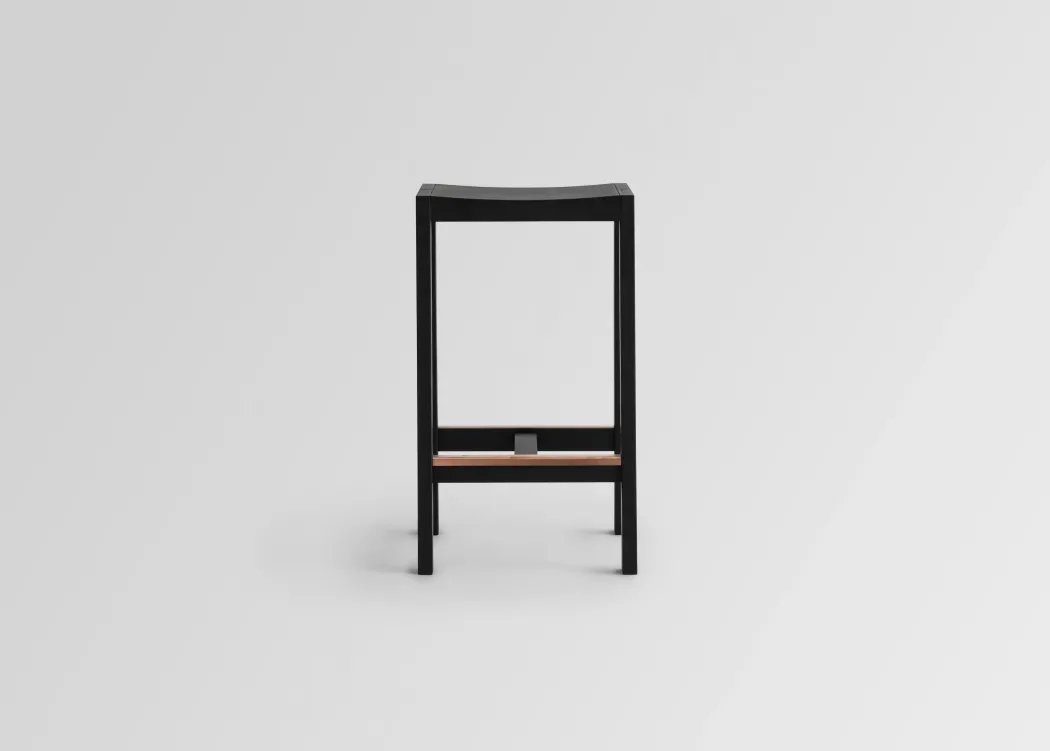 Vaarnii - 016 Maasto Bar Stool Black