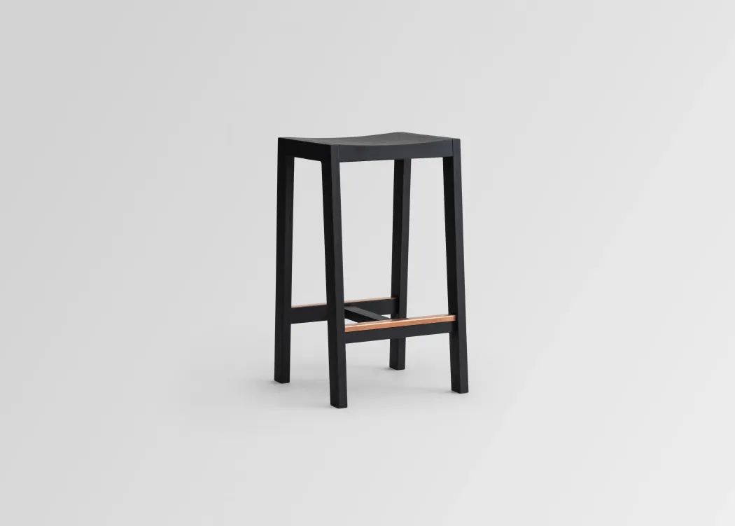 Vaarnii - 016 Maasto Bar Stool Black
