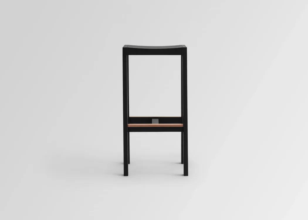 Vaarnii - 016 Maasto Bar Stool Black